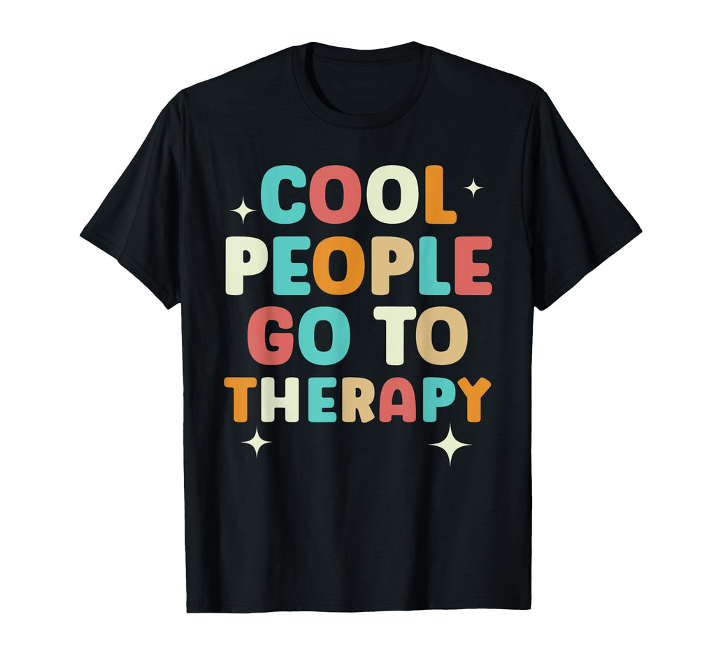 People Go To Therapy Suicide T-Shirt - Minimalist Print Men Women - T-Shirt, Sweatshirt, Hoodie