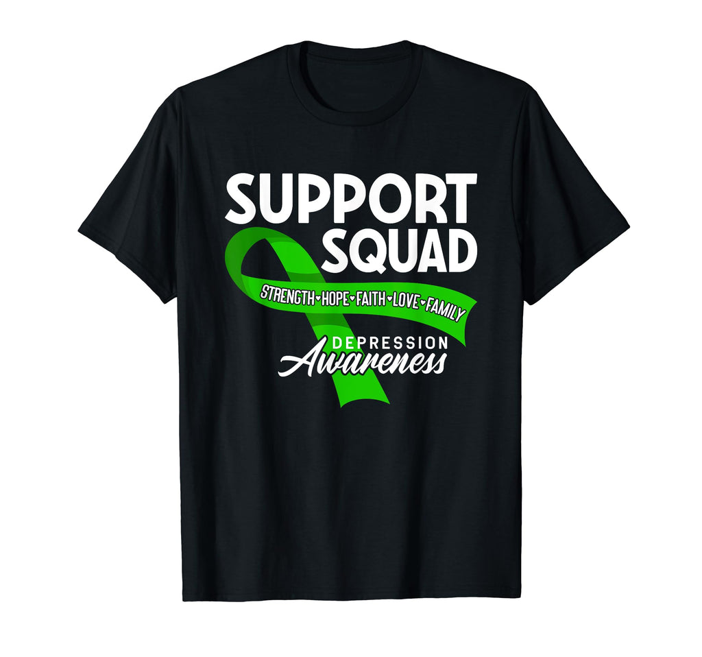 Support Awareness Squad I Mental Health T-Shirt - Graphic Print Men Women - T-Shirt, Sweatshirt, Hoodie