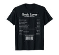 Book Lover Customer Receipt Reading T-Shirt - Graphic Print Men Women - T-Shirt, Sweatshirt, Hoodie