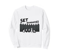 Set Boundaries Empowering Wall Sweatshirt - Fun Novelty Design Men Women - T-Shirt, Sweatshirt, Hoodie