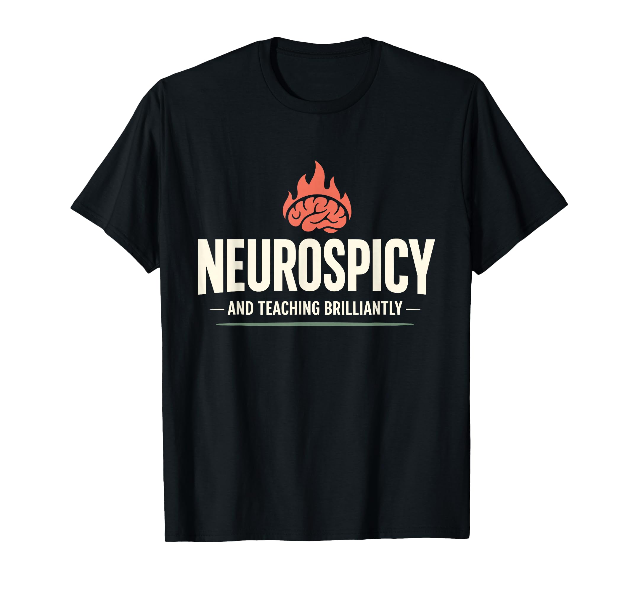 Neurodivergent Teacher Adhd Teacher T-Shirt - Novelty Apparel for Adults - T-Shirt, Sweatshirt, Hoodie