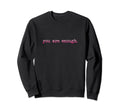 Dear Person Behind Me World Is Sweatshirt - Minimalist Print Men Women - T-Shirt, Sweatshirt, Hoodie