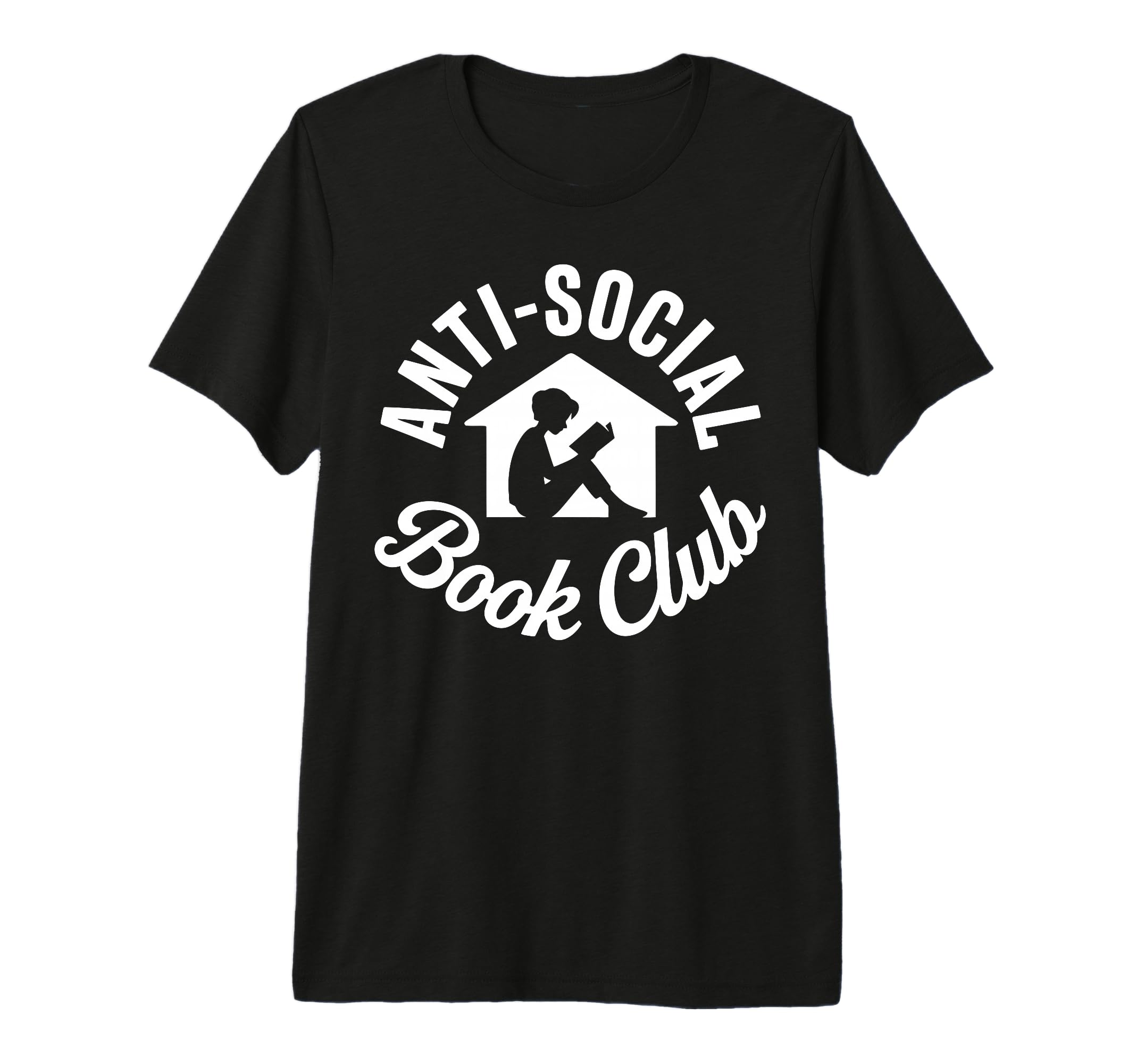 Anti Social Book Club Booktrovert T-Shirt - Aesthetic Graphic Men Women - T-Shirt, Sweatshirt, Hoodie
