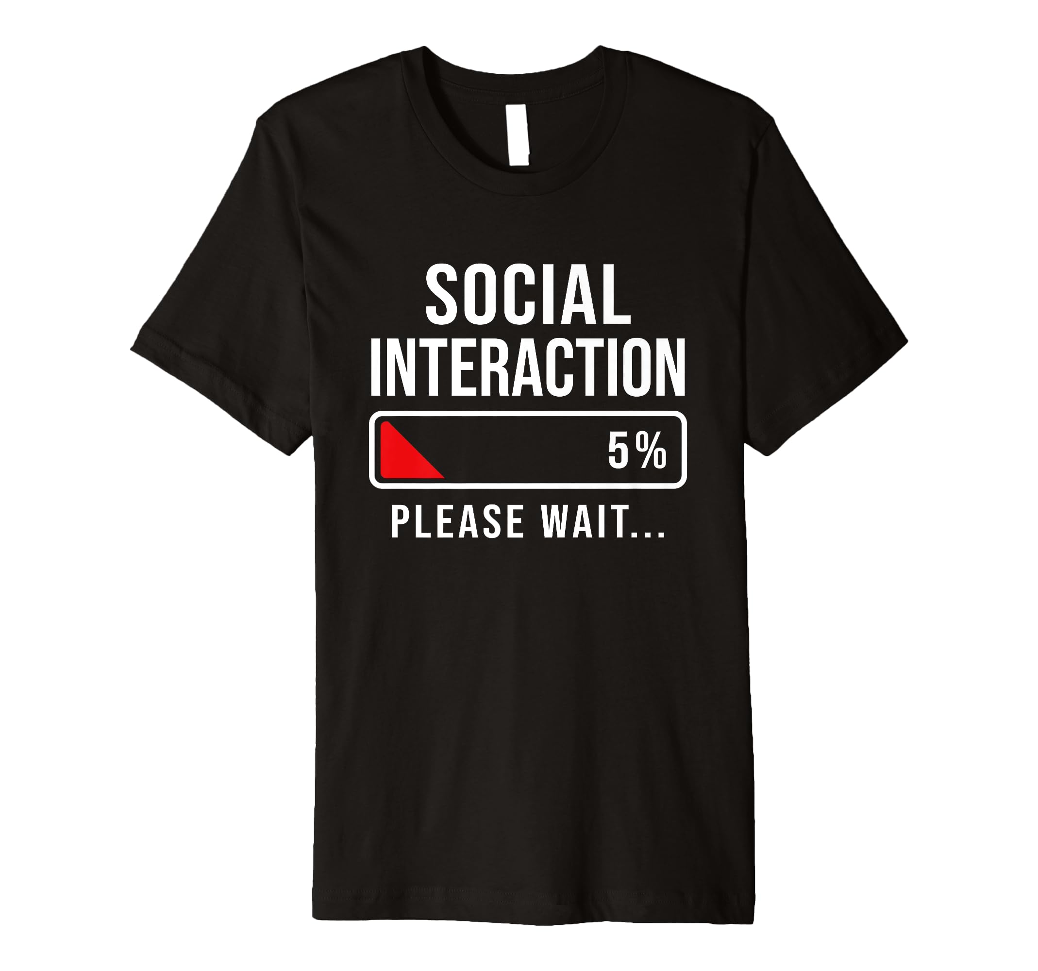 Social Battery Low Funny Introvert T-Shirt - Trendy Graphic for Adults - T-Shirt, Sweatshirt, Hoodie