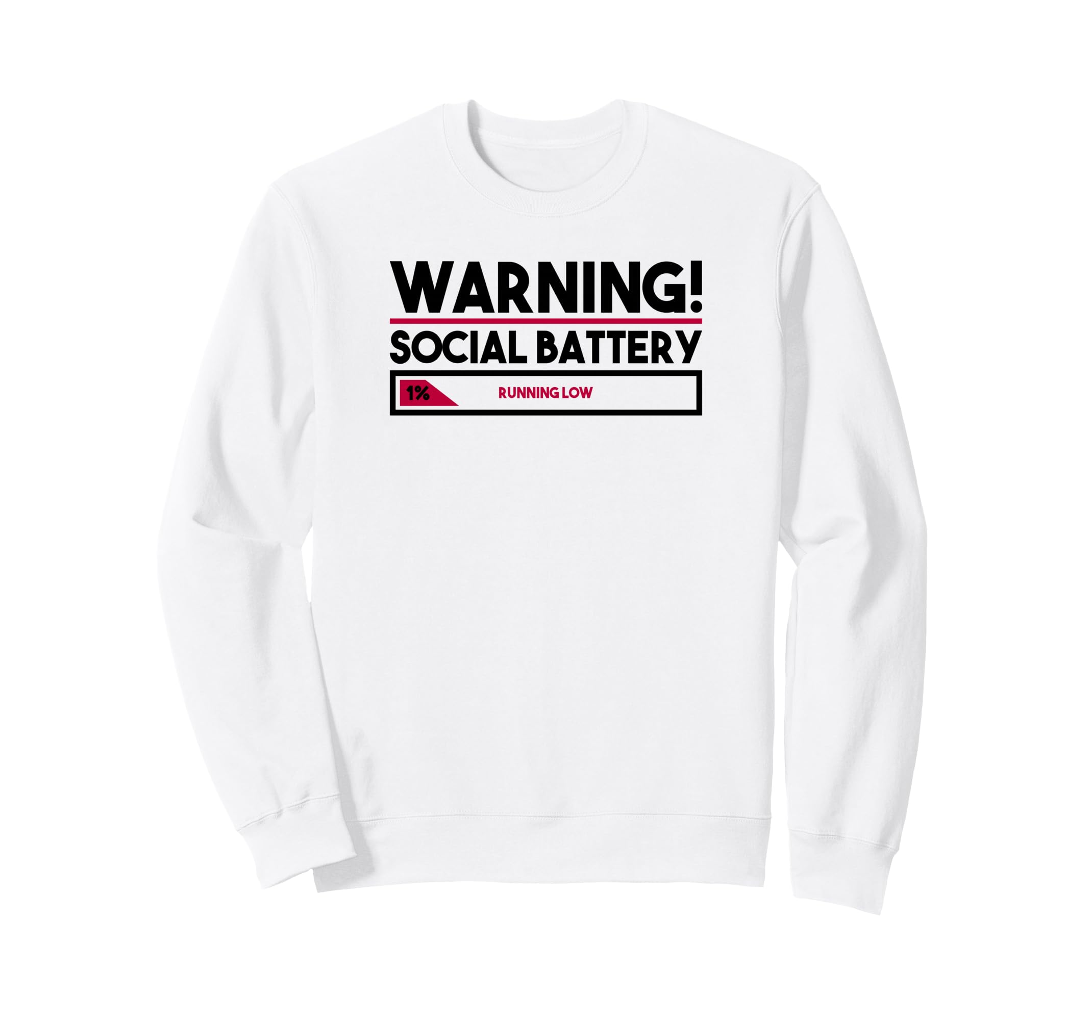 Warning Introverting Social Sweatshirt - Streetwear Style for Adults - T-Shirt, Sweatshirt, Hoodie