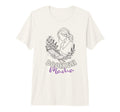 Bookish Mama Reader Floral Wildflower T-Shirt - Novelty Apparel for Adults - T-Shirt, Sweatshirt, Hoodie