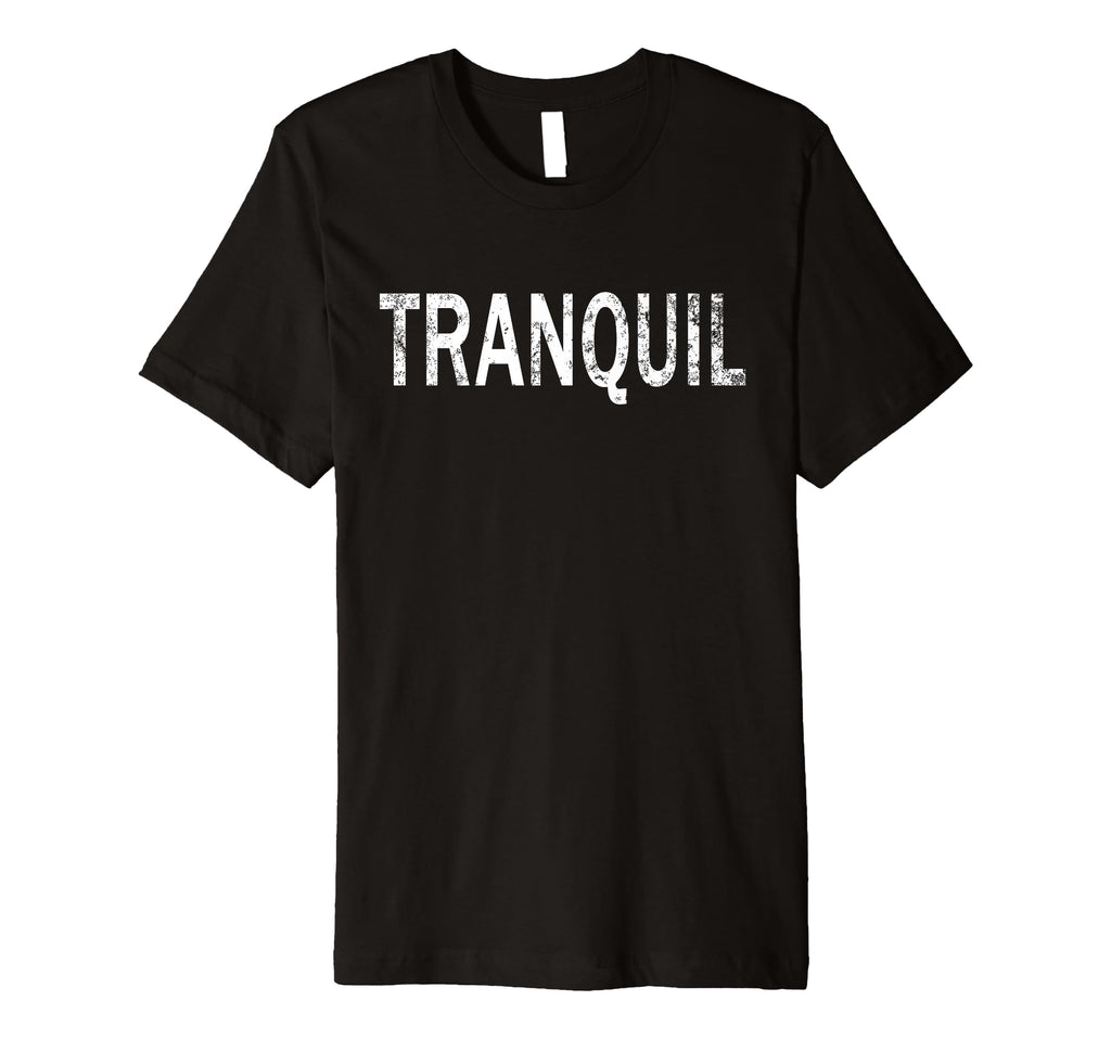 Tranquil Distressed Mindfulness T-Shirt - Custom Art Print Unisex - T-Shirt, Sweatshirt, Hoodie