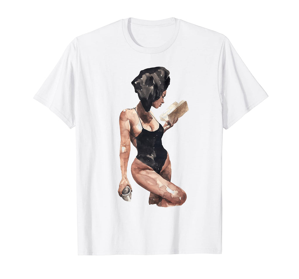 Sexy Book Coffee T-Shirt - Trendy Graphic for Adults - T-Shirt, Sweatshirt, Hoodie