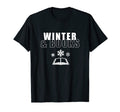 Winter And Reading Books T-Shirt - Casual Everyday Wear Men Women - T-Shirt, Sweatshirt, Hoodie