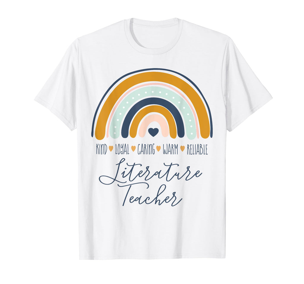 Valentines Day Literature Teacher T-Shirt - Unique Graphic Unisex - T-Shirt, Sweatshirt, Hoodie