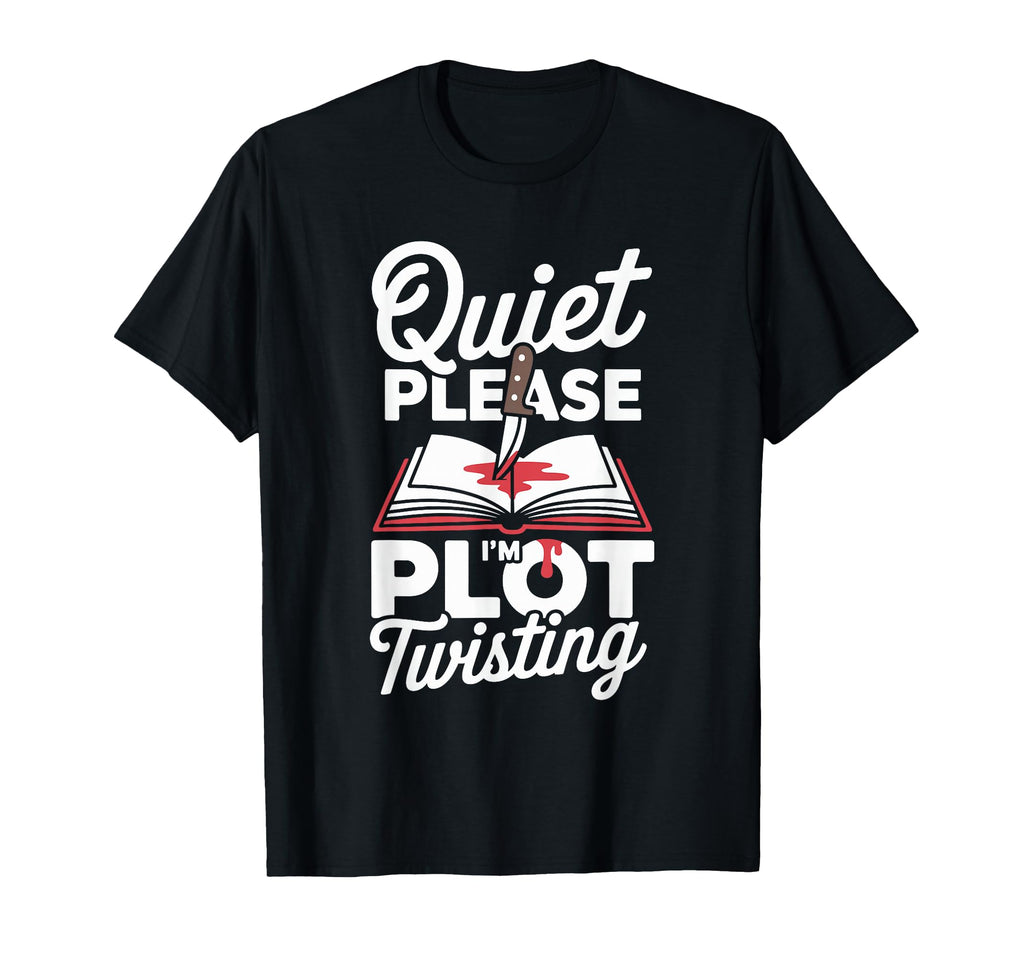 Thriller Book Crime Story Reader Fun T-Shirt - Custom Art Print for Adults - T-Shirt, Sweatshirt, Hoodie