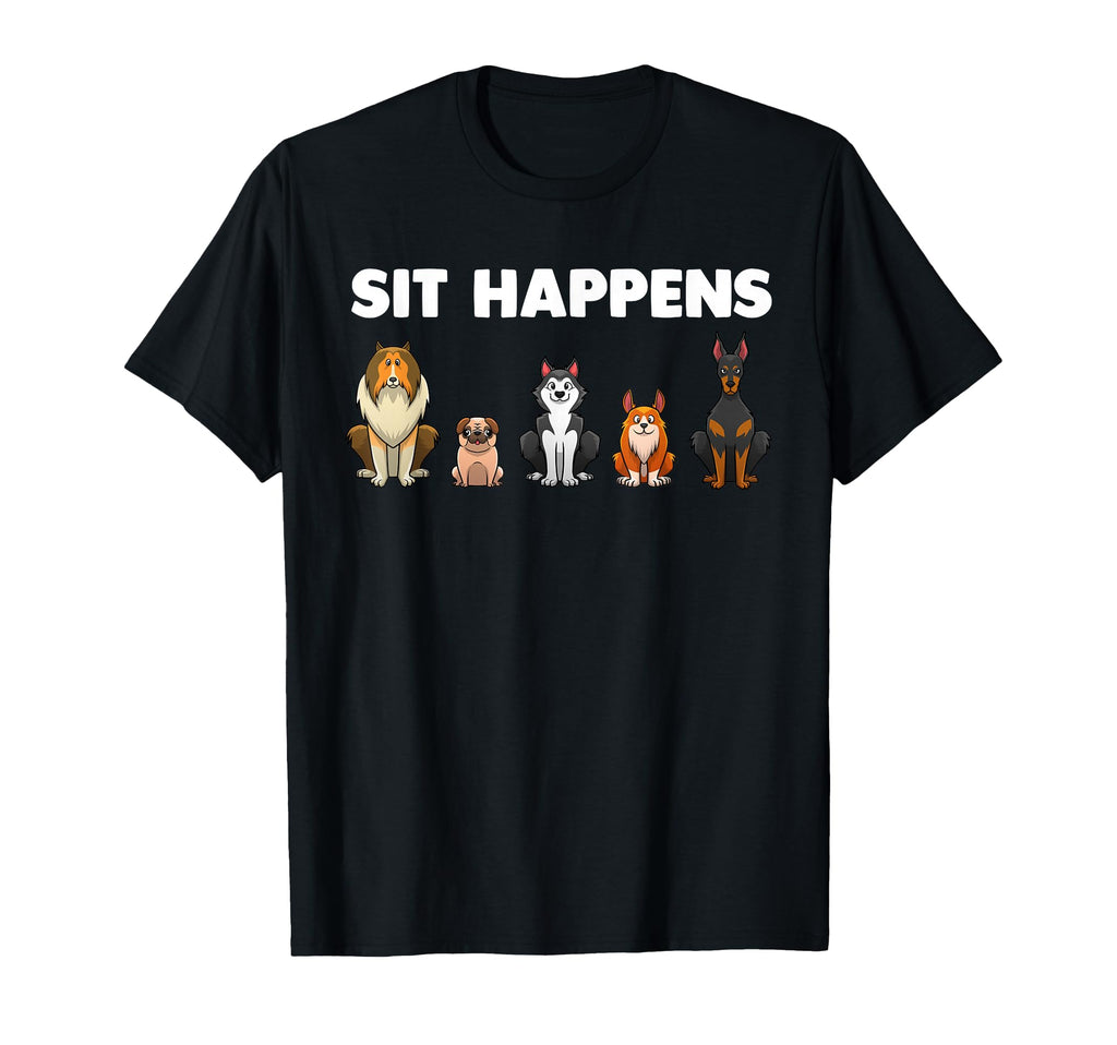 Funny Dog Training Art Dog Lover Puppy T-Shirt - Unique Graphic Men Women - T-Shirt, Sweatshirt, Hoodie