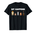 Funny Dog Training Art Dog Lover Puppy T-Shirt - Unique Graphic Men Women - T-Shirt, Sweatshirt, Hoodie