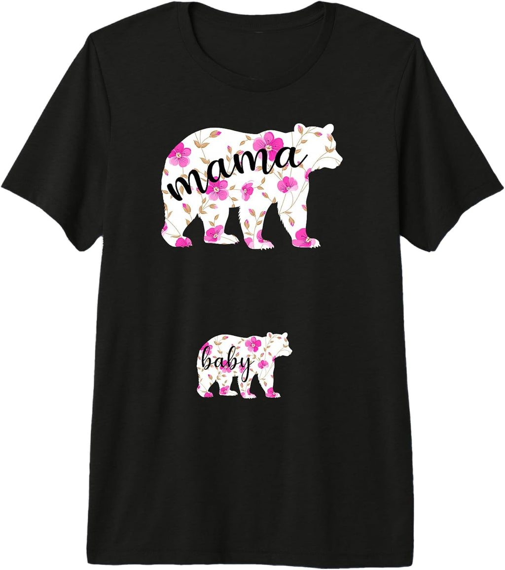 Mama Bear Pregnant Mom Mother's Day Co. Unisex T-shirt, Sweatshirt, Hoodie, Long Sleeve Tee - T-Shirt, Sweatshirt, Hoodie