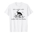Life Good Literature Coffee Cats And T-Shirt - Streetwear Style for Adults - T-Shirt, Sweatshirt, Hoodie