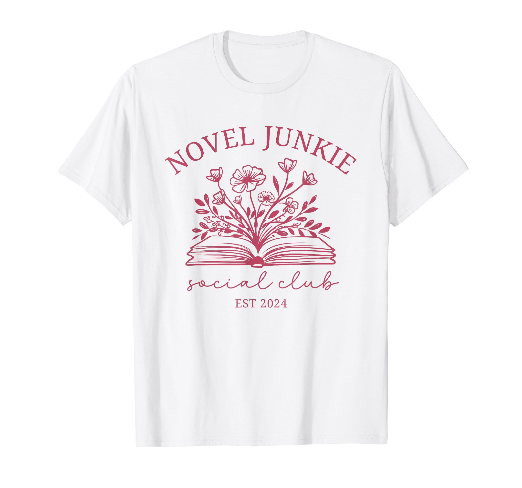 Book Lover Reading Social Club Novel T-Shirt - Custom Art Print Men Women - T-Shirt, Sweatshirt, Hoodie