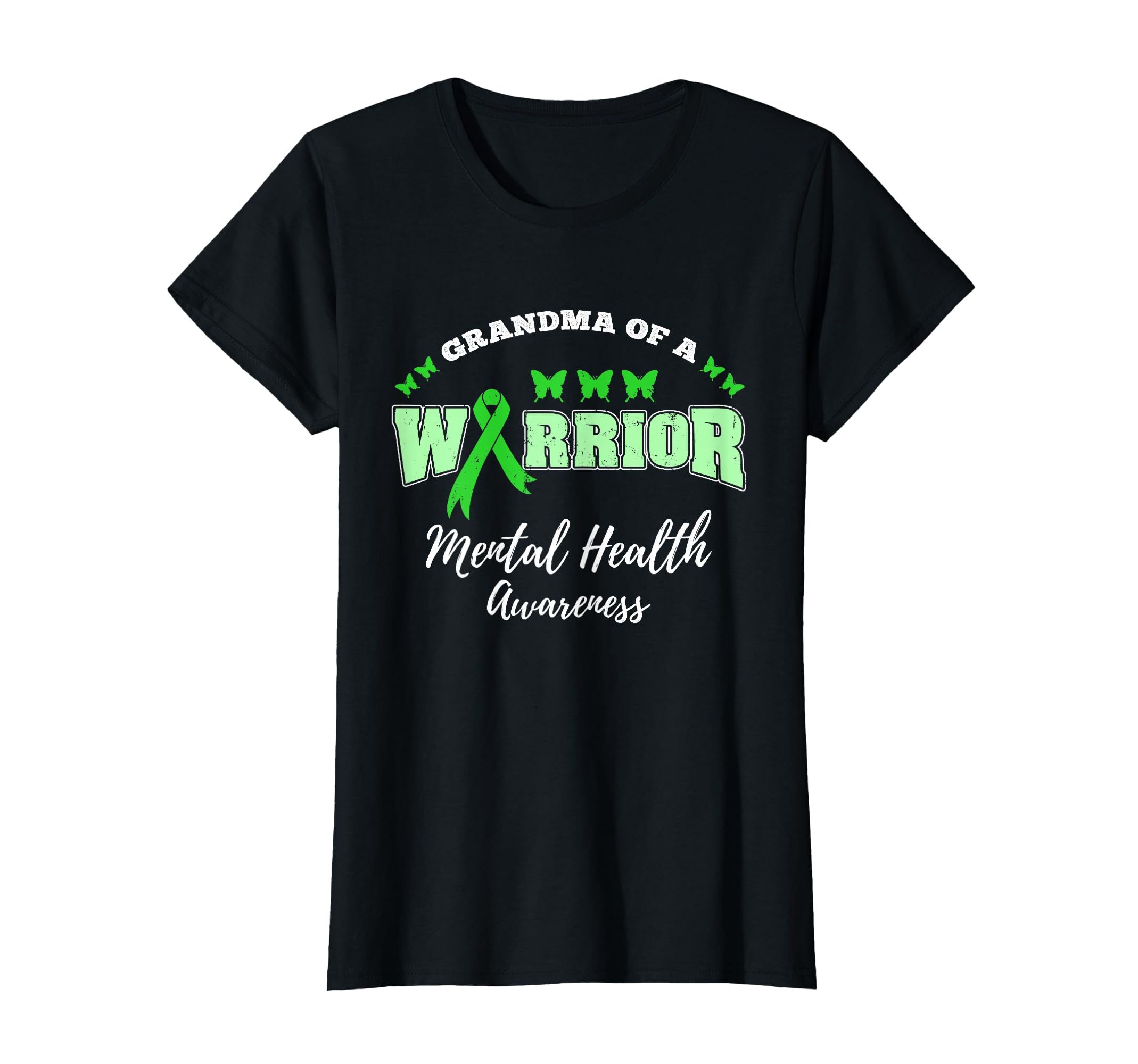 Grandma Warrior Mental Health T-Shirt - Streetwear Style Men Women - T-Shirt, Sweatshirt, Hoodie