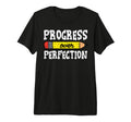 Teacher Progress Over Perfection Pencil T-Shirt - Unique Graphic Men Women - T-Shirt, Sweatshirt, Hoodie