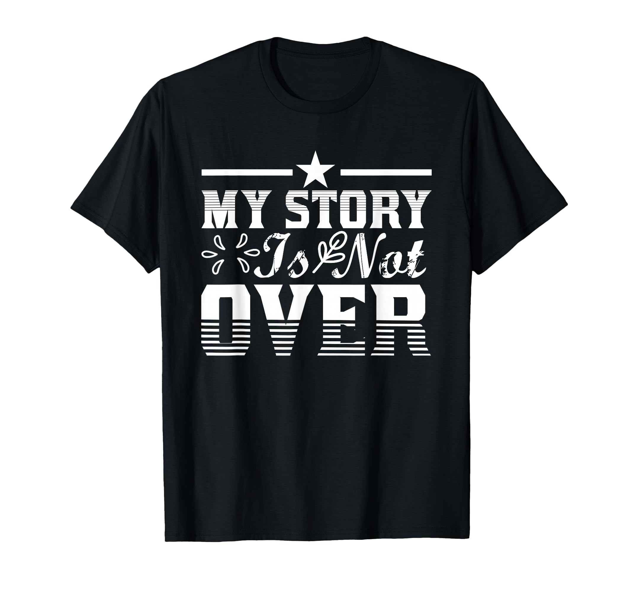 Mental Health Matter My Story Is Not T-Shirt - Custom Art Print Unisex - T-Shirt, Sweatshirt, Hoodie