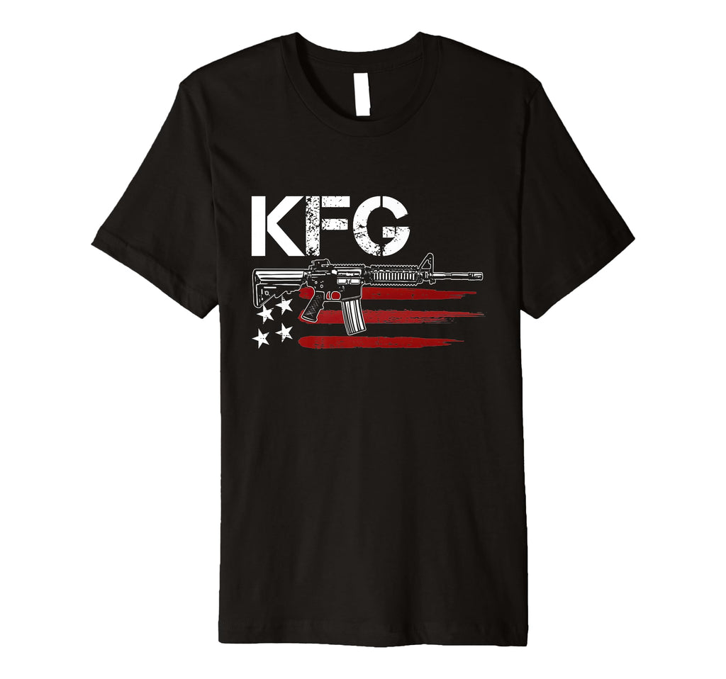 Kfg Keep Fn Going Military Army Ar T-Shirt - Minimalist Print for Adults - T-Shirt, Sweatshirt, Hoodie