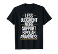 Bipolar Disorder Awareness Depression T-Shirt - Minimalist Print Men Women - T-Shirt, Sweatshirt, Hoodie
