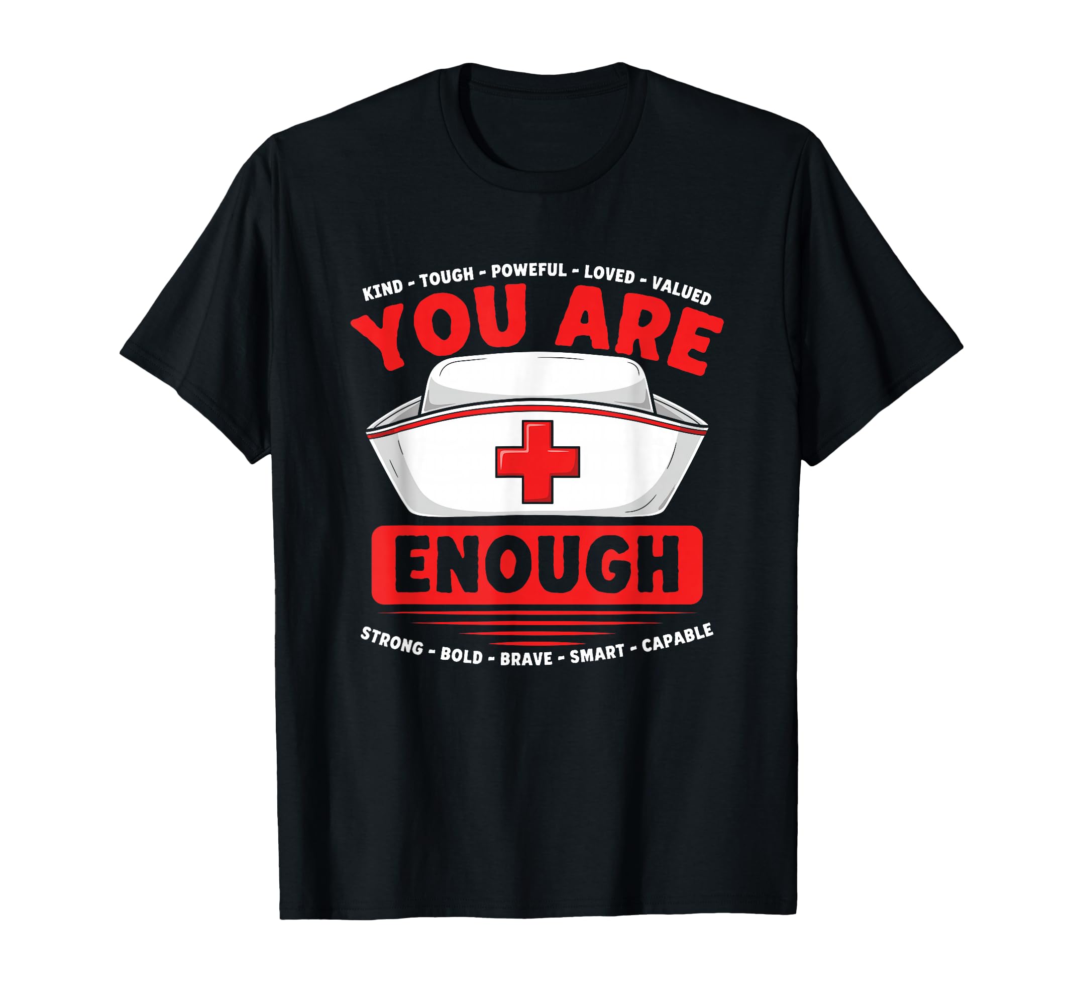 You Are Enough Mental Health Awareness T-Shirt - Aesthetic Graphic Unisex - T-Shirt, Sweatshirt, Hoodie