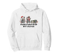 Overstimulated But Festive Funny Possum Hoodie - Custom Art Print Unisex - T-Shirt, Sweatshirt, Hoodie