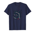 51 Living Plot Twist Birthday Gift Navy T-Shirt - Unique Graphic Unisex - T-Shirt, Sweatshirt, Hoodie