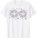 Funny Im Just Here for The Fireworks 4th of July Couple T-Shirt Unisex T-shirt, Sweatshirt, Hoodie, Long Sleeve Tee - T-Shirt, Sweatshirt, Hoodie