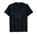 Serotonin Molecule Trippy Rave Edm T-Shirt - Aesthetic Graphic for Adults - T-Shirt, Sweatshirt, Hoodie