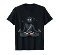 Meditation Ninja Yoga Pose Relaxing T-Shirt - Aesthetic Graphic for Adults - T-Shirt, Sweatshirt, Hoodie