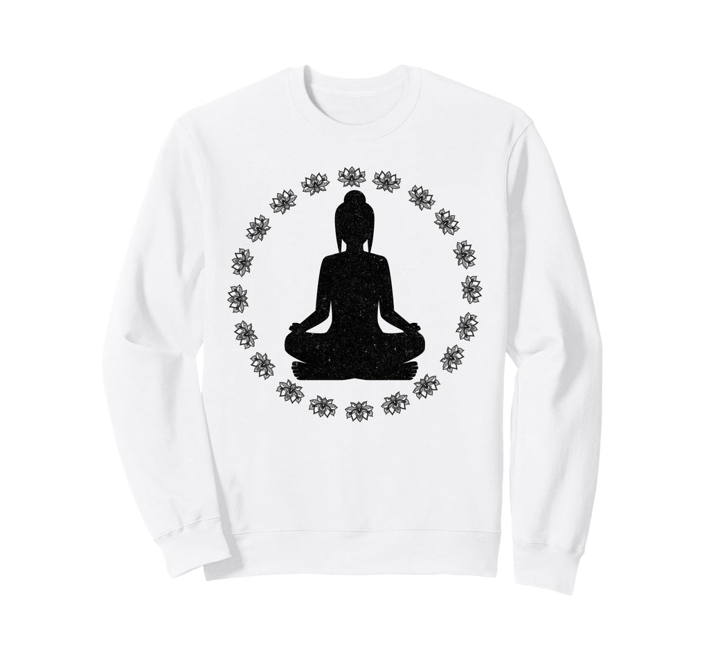 Yoga Spiritual Meditation Pose Sweatshirt - Fun Novelty Design Unisex - T-Shirt, Sweatshirt, Hoodie