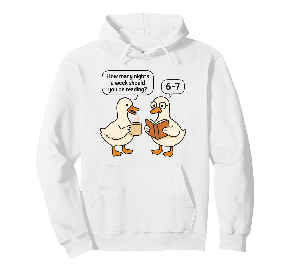 67 Nights Reading Meme Bibliophiles English Hoodie - Graphic Print Unisex - T-Shirt, Sweatshirt, Hoodie