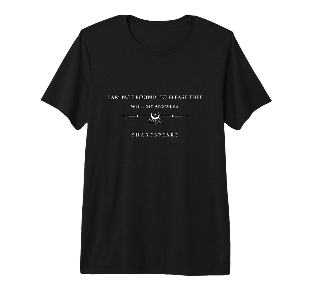 Shakespeare Quotes Literature T-Shirt - Aesthetic Graphic for Adults - T-Shirt, Sweatshirt, Hoodie