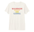 Warrior Keep Going 70S Tri Blend T-Shirt - Streetwear Style for Adults - T-Shirt, Sweatshirt, Hoodie