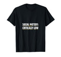 Introvert Social Battery Low Funny T-Shirt - Graphic Print Unisex - T-Shirt, Sweatshirt, Hoodie