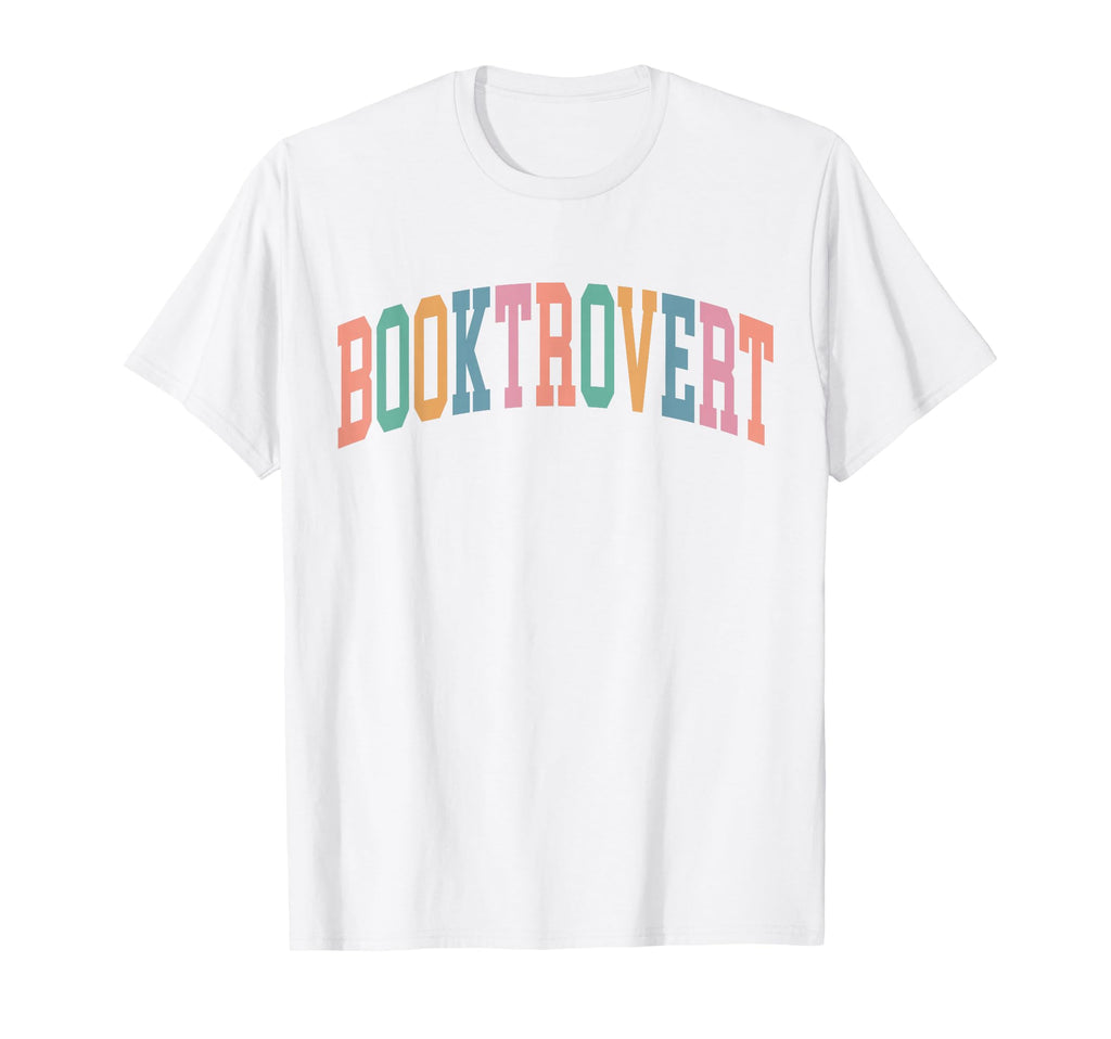 Funny Book Lover Booktrovert T-Shirt - Aesthetic Graphic Men Women - T-Shirt, Sweatshirt, Hoodie