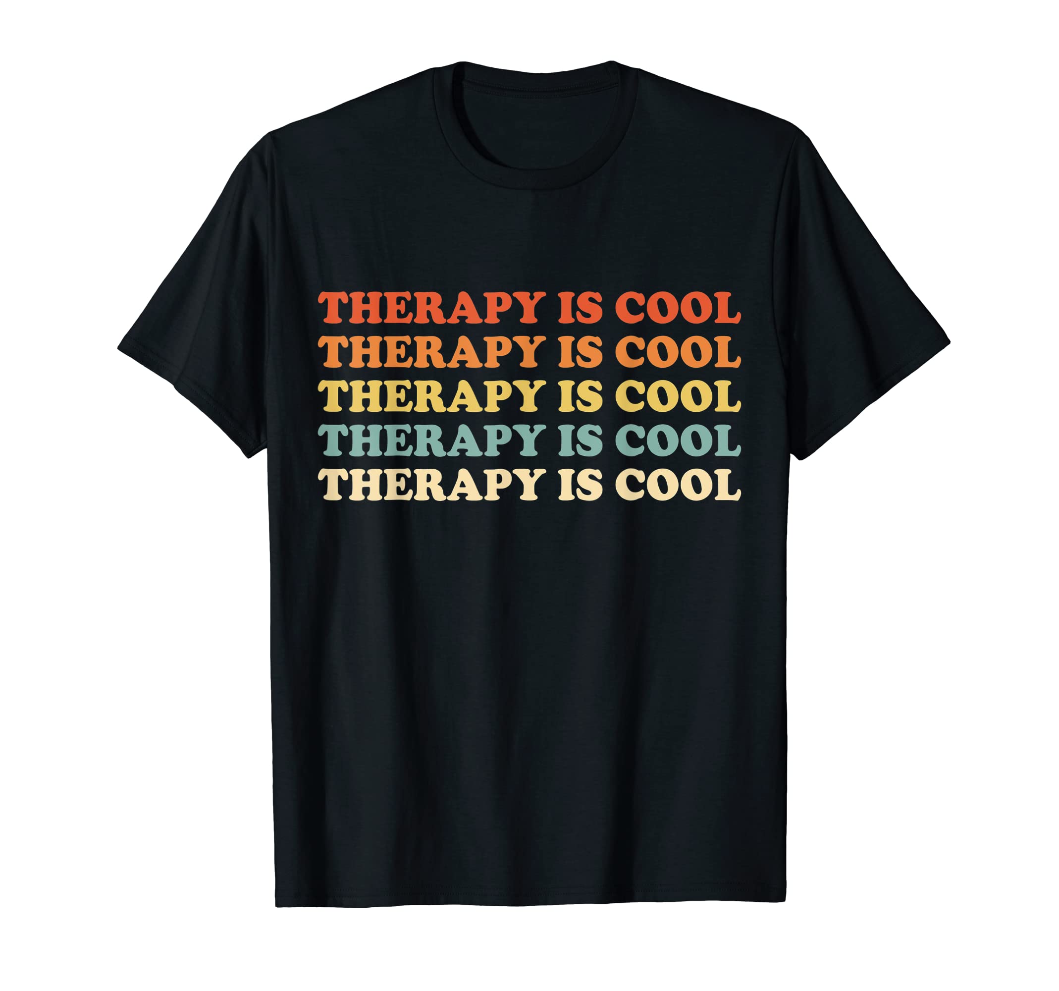 Therapy Is Aesthetic Trendy Mental T-Shirt - Minimalist Print for Adults - T-Shirt, Sweatshirt, Hoodie