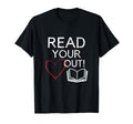 Read Your Heart Out Book Nerds T-Shirt - Streetwear Style Men Women - T-Shirt, Sweatshirt, Hoodie