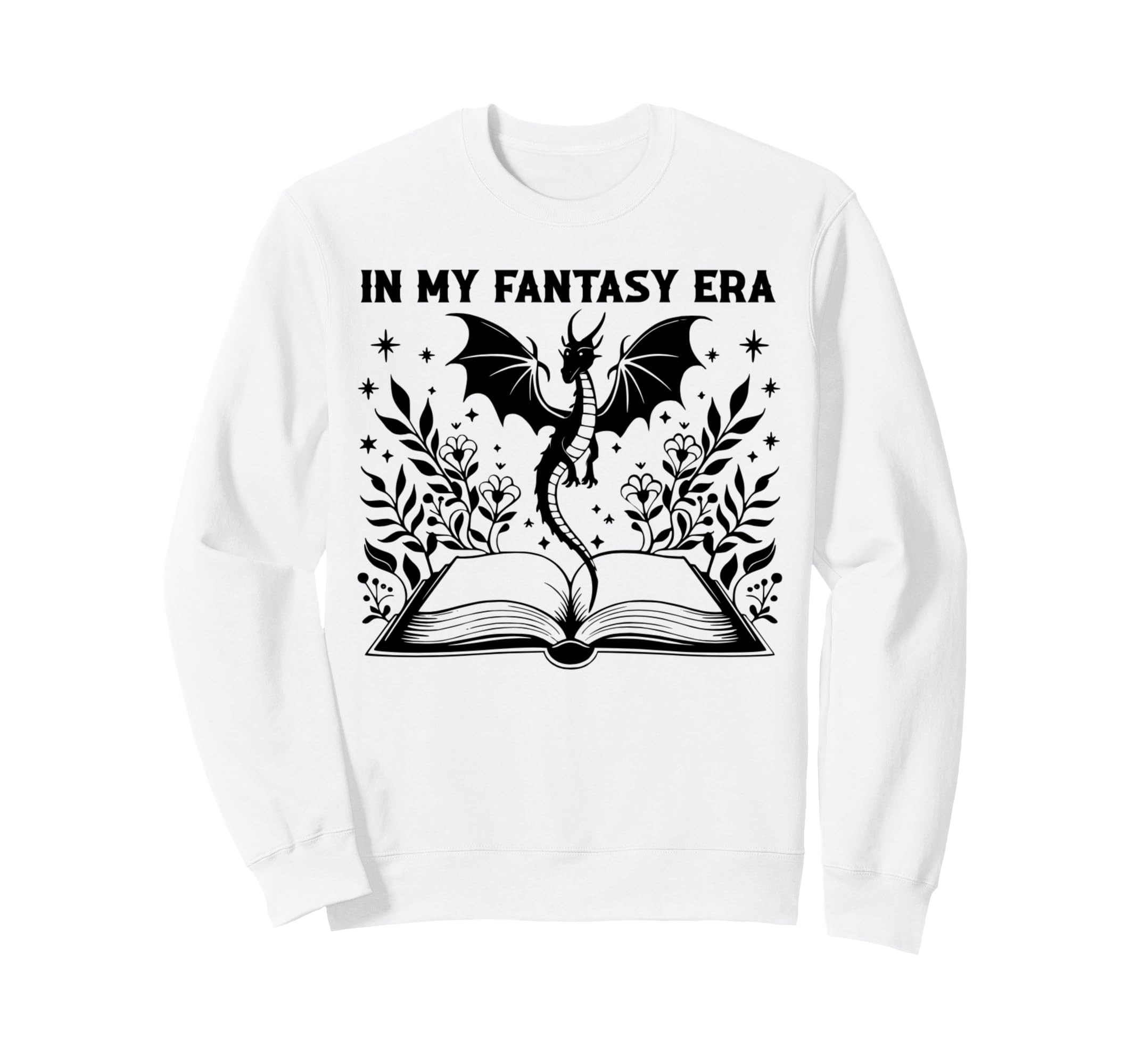 My Fantasy Era Book Lover Sweatshirt - Graphic Print Men Women - T-Shirt, Sweatshirt, Hoodie