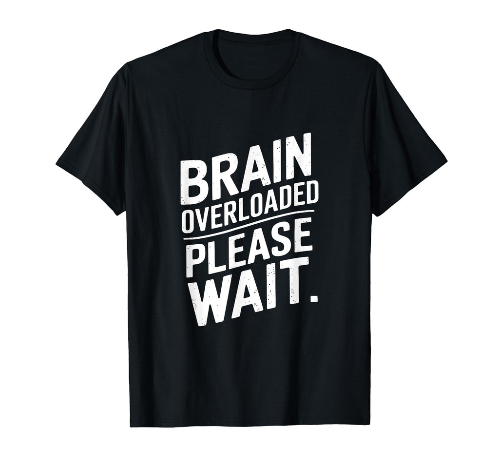 Funny Adhd Hyperactivity Disorder Hoodie - Minimalist Print Men Women - T-Shirt, Sweatshirt, Hoodie