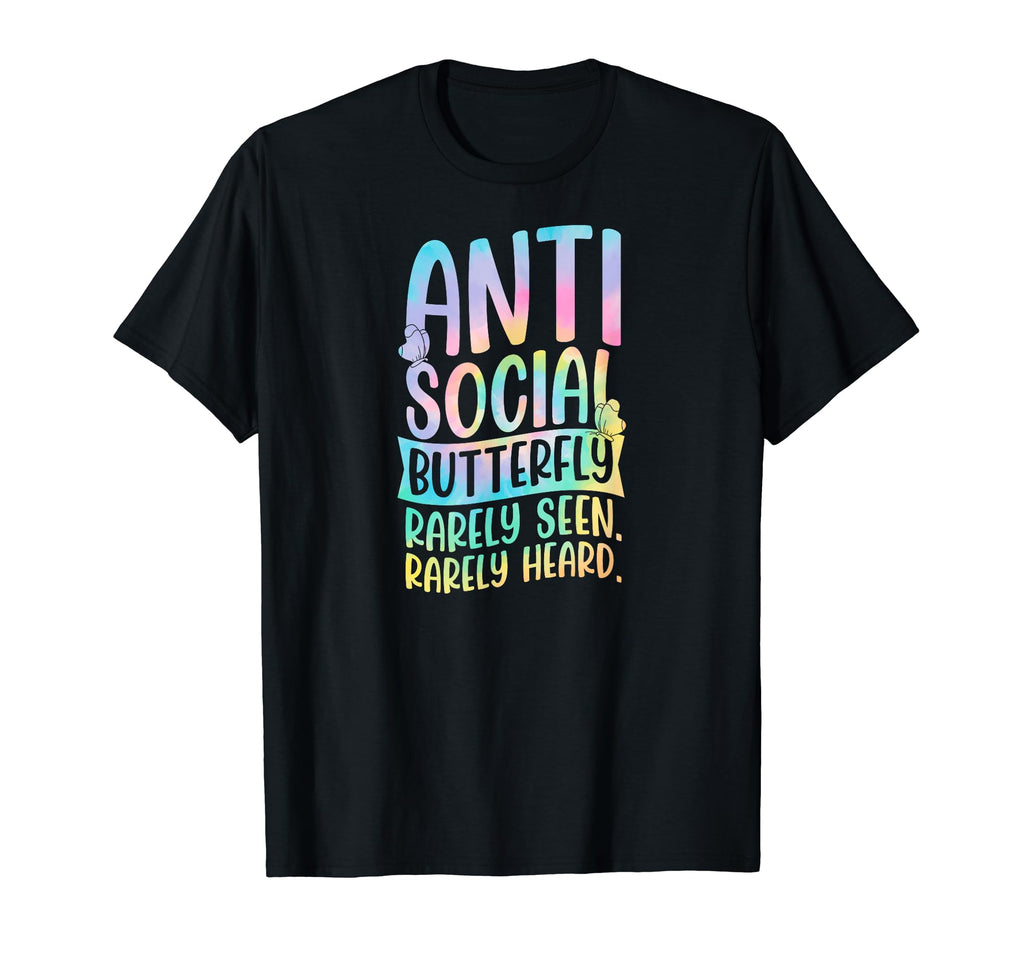 Antisocial Butterfly Rarely Seen T-Shirt - Streetwear Style for Adults - T-Shirt, Sweatshirt, Hoodie