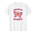 Antisocial Butterfly T-Shirt - Trendy Graphic Men Women - T-Shirt, Sweatshirt, Hoodie