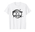 Perfection Is Myth Progress Over T-Shirt - Fun Novelty Design for Adults - T-Shirt, Sweatshirt, Hoodie