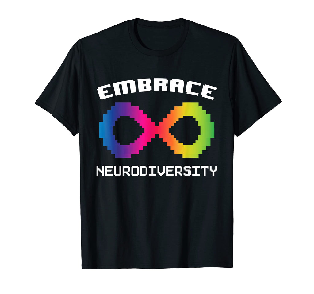 Embrace Neurodiversity Autism Adhd T-Shirt - Aesthetic Graphic for Adults - T-Shirt, Sweatshirt, Hoodie