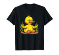 Meditation Duck Yoga Pose Relaxing T-Shirt - Aesthetic Graphic Unisex - T-Shirt, Sweatshirt, Hoodie