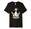 Meditation Duck Yoga Pose Relaxing Animal T-Shirt - Trendy Graphic Unisex - T-Shirt, Sweatshirt, Hoodie