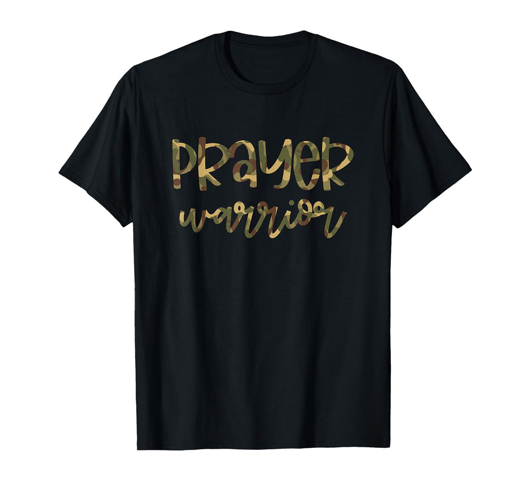 Prayer Warrior Christian Faith T-Shirt - Custom Art Print Unisex - T-Shirt, Sweatshirt, Hoodie