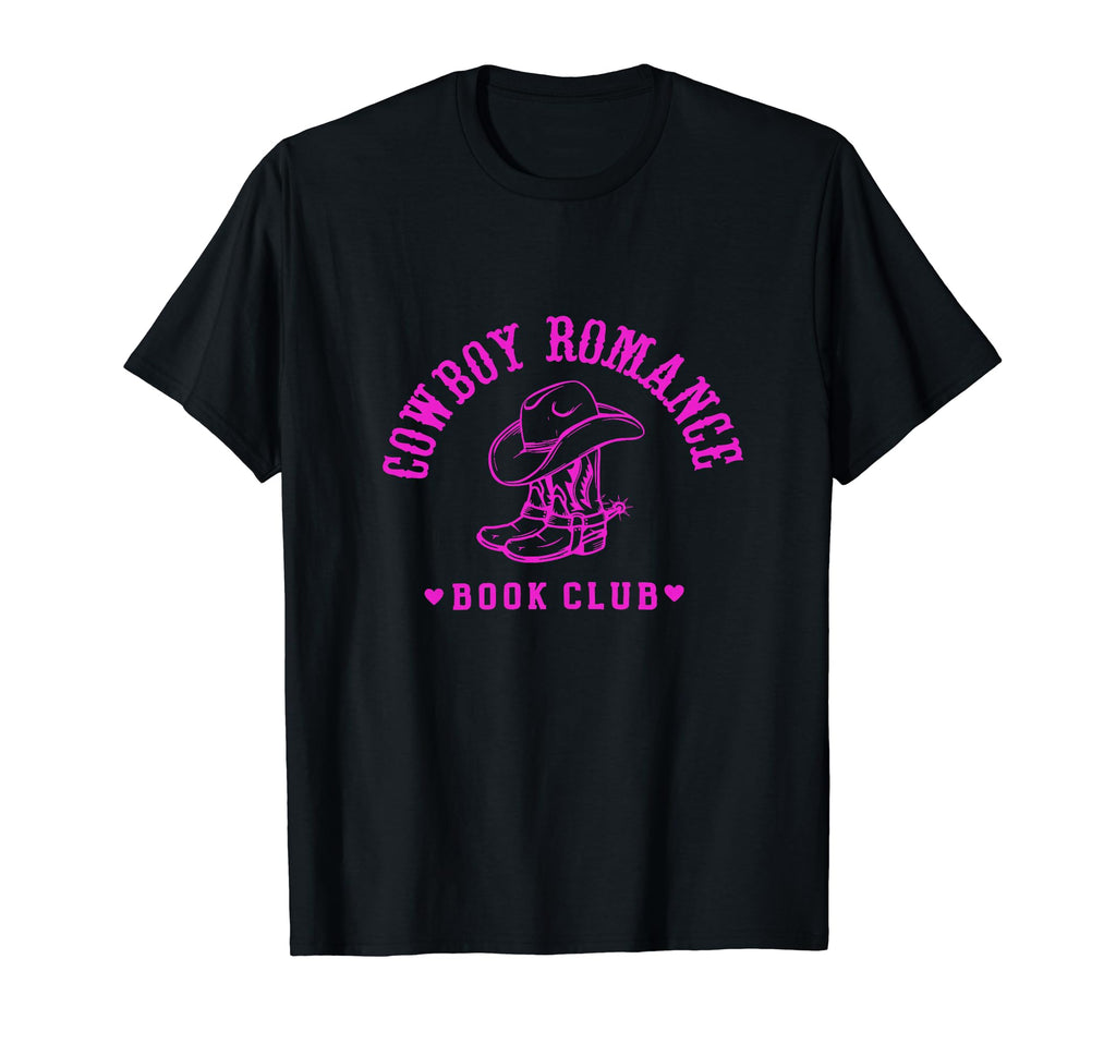 Cowboy Romance Book Club T-Shirt - Graphic Print for Adults - T-Shirt, Sweatshirt, Hoodie