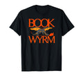 Funny Bookworm I Book Wyrm Dragon I T-Shirt - Minimalist Print Men Women - T-Shirt, Sweatshirt, Hoodie